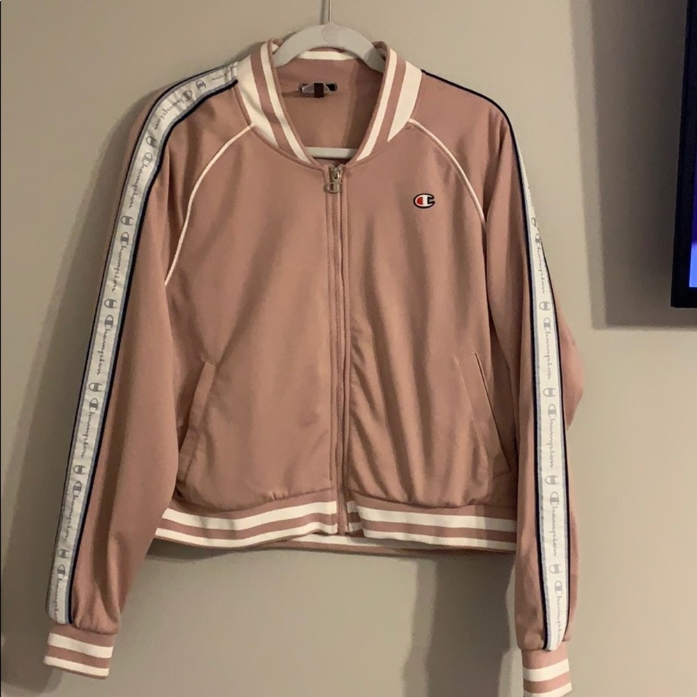 pink champion jacket